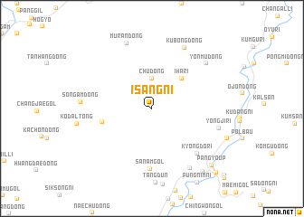 map of Isang-ni