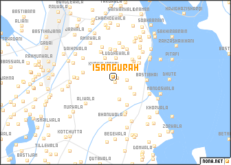 map of Īsan Gurāh