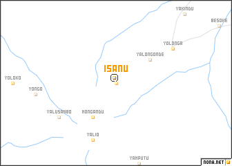 map of Isanu