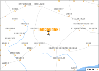 map of Isa Ogwashi