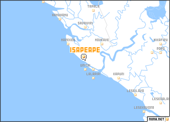 map of Isapeape