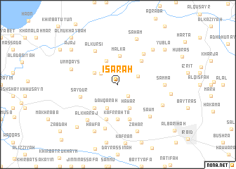 map of Is‘arah