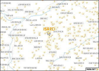 map of Isarci