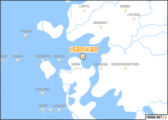 map of Isarikan