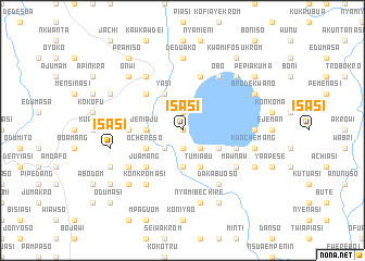 map of Isasi