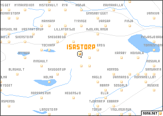 map of Isastorp