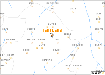 map of Isat Leʼāb