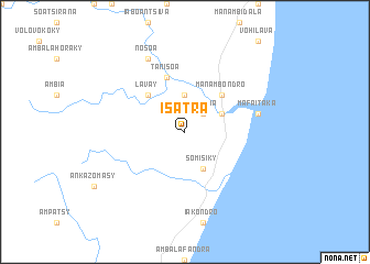 map of Isatra