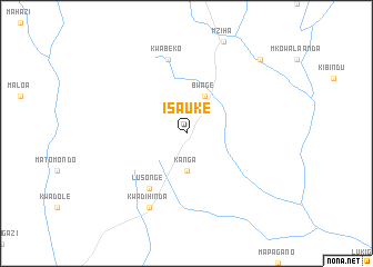 map of Isauke