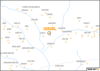 map of Īsāwāl