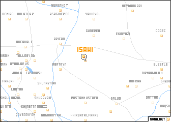 map of ‘Īsāwī