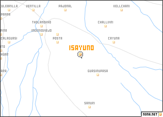 map of Isay Uno