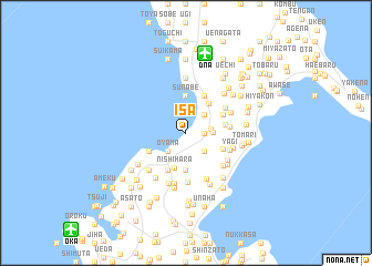 map of Isa