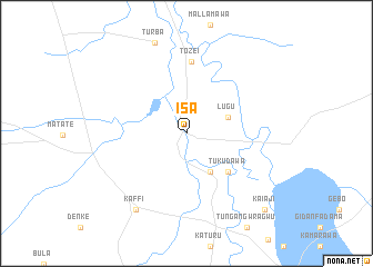 map of Isa