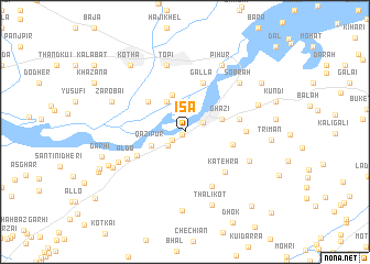 map of Īsa