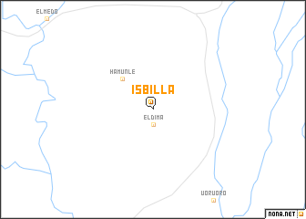 map of Isbilla
