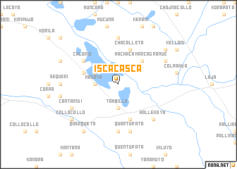 map of Isca Casca