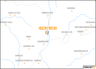 map of Iscayachi