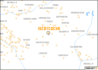 map of Iscaycocha