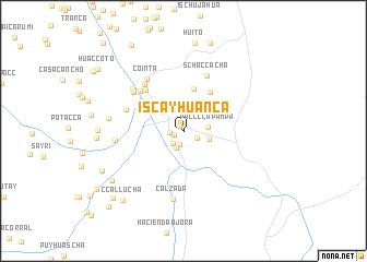 map of Iscayhuanca