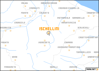 map of Ischellini