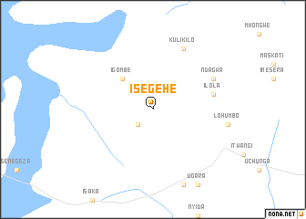 map of Isegehe