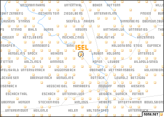 map of Isel