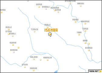 map of Isemba