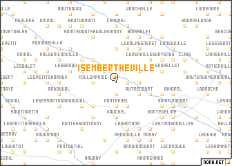 map of Isembertheville