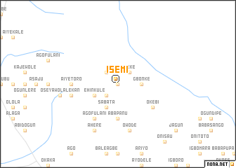 map of Isemi