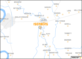 map of Isenberg