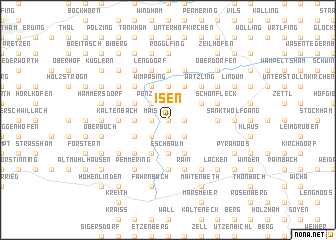 map of Isen