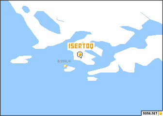 map of Isertoq