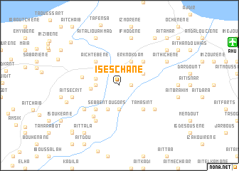 map of Iseschane
