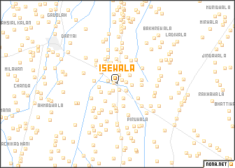 map of Isewāla