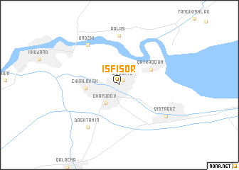 map of Isfisor