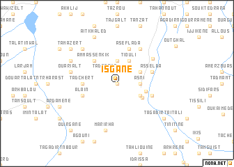 map of Isgane