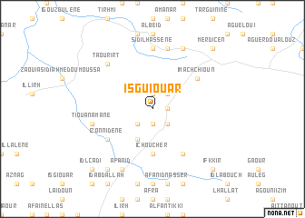 map of Isguiouar