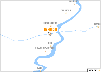 map of Ishaga