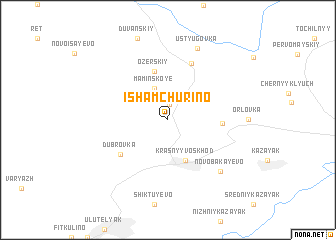 map of Ishamchurino