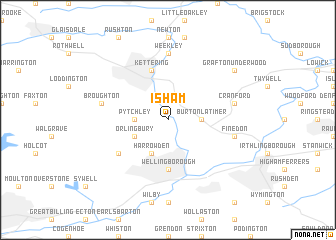 map of Isham