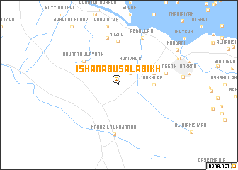 map of Īshān Abū Şalābīkh