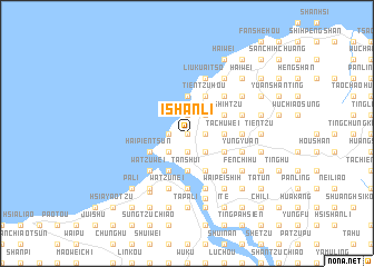 map of I-shan-li