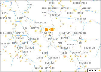 map of Īshān