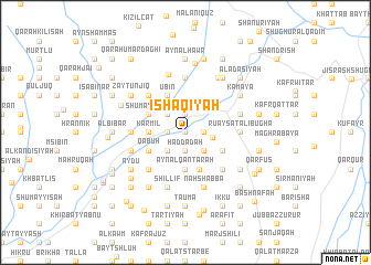 map of Isḩāqīyah