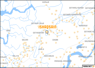 map of Ishāq Saīn