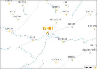 map of Ishat