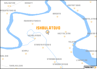 map of Ishbulatovo