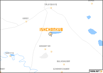 map of Ishchan-Kub