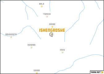 map of Ishenga Oswe